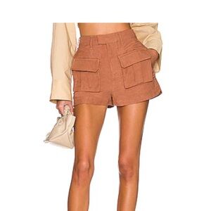 L'Academie The Samy Short Linen Cargo